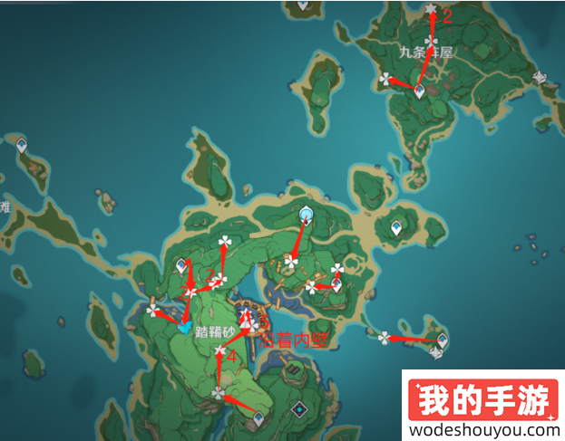 原神5.0鬼兜虫采集路线 2024鬼兜虫在哪里采集(图4)