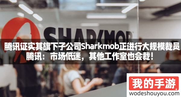 腾讯证实其旗下子公司Sharkmob正进行大规模裁员-市场低