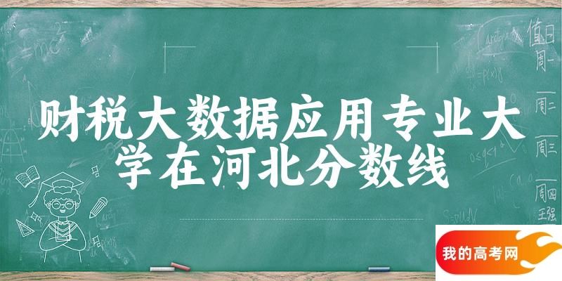 2024财税大数据应用专业河北录取分数线多少分 附专业就业方向 (2025参考)