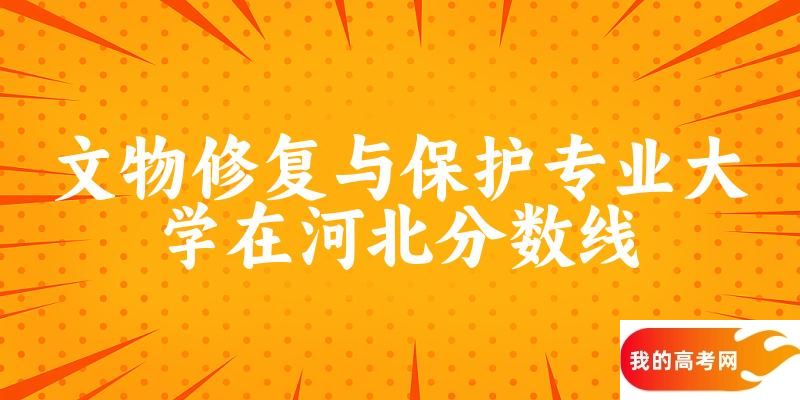 2024文物修复与保护专业河北录取分数线多少分 附专业就业方向 (2025参考)