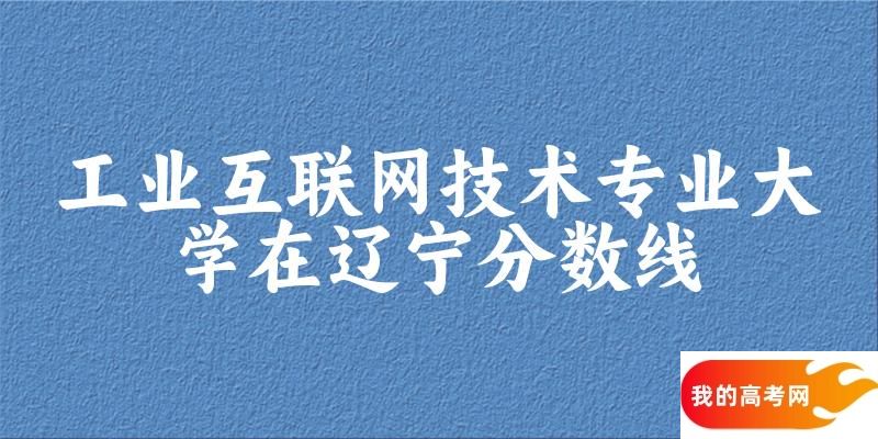2024工业互联网技术专业辽宁录取分数线多少分 附专业就业方