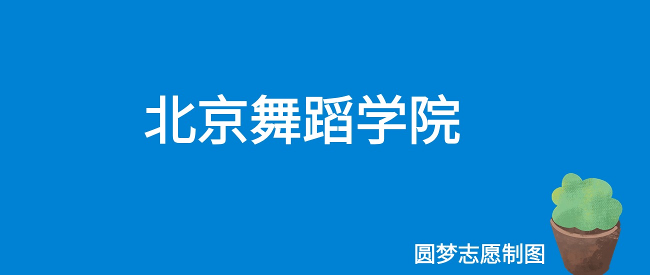 2025北京舞蹈学院录取分数线(全国各省最低分及位次)
