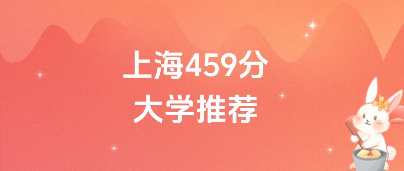 上海459分的公办二本大学排名（2026年高考参考）