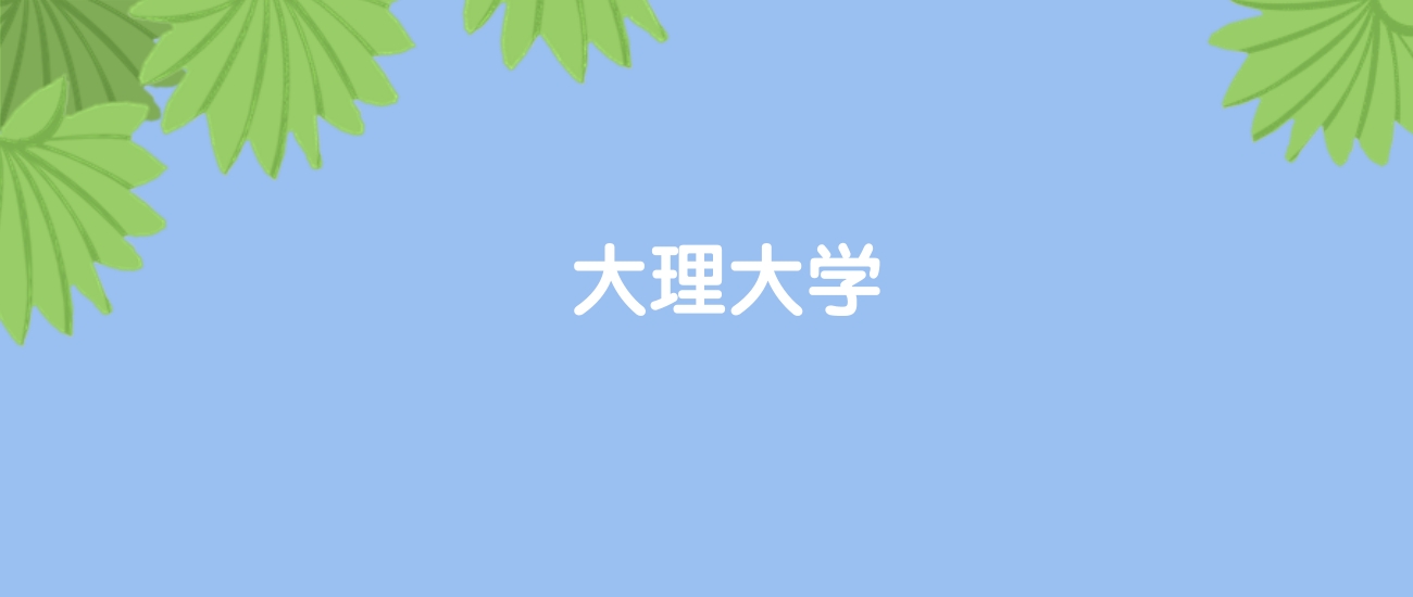高考400分能上大理大学吗？请看历年录取分数线