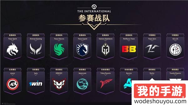 《DOTA2》TI13全部参赛队伍出炉 中国战队三支入围