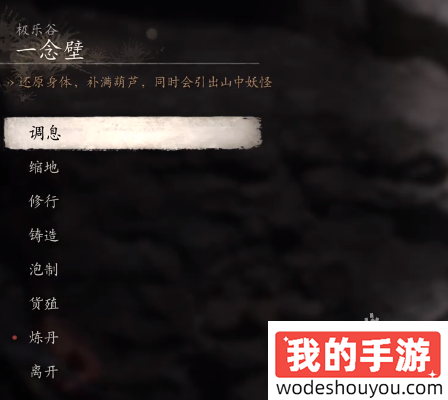 黑神话悟空小西天一念壁石道旁打坐蒲团寻找路线