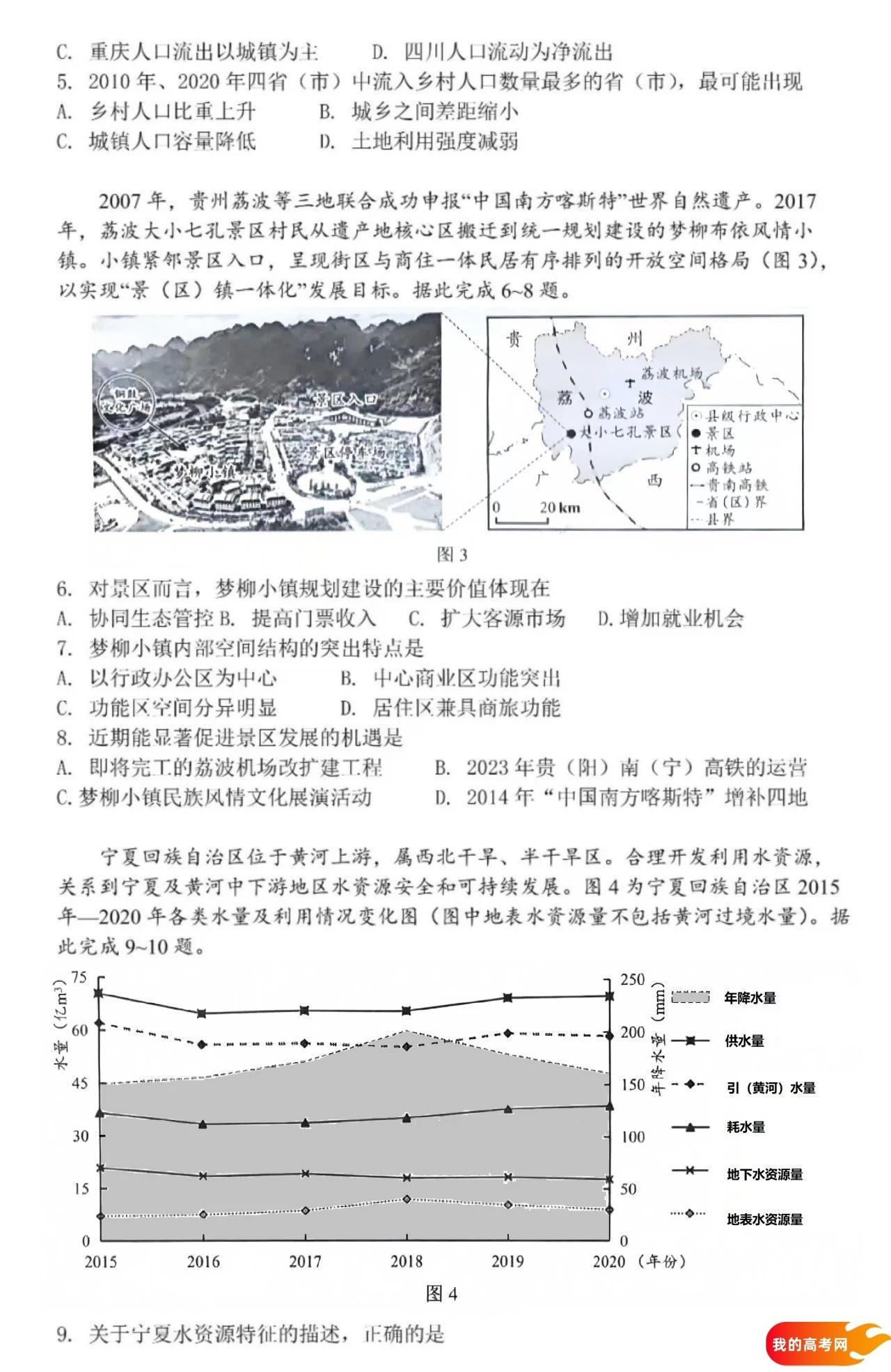 八省联考2025届高三新高考适应性考试各科答案及试卷汇总(图118)